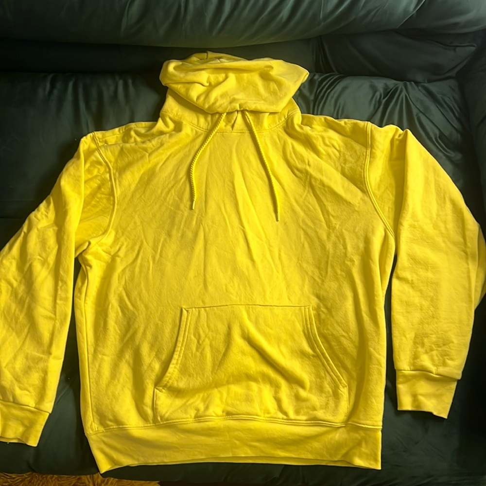 Bright Yellow Hoodie